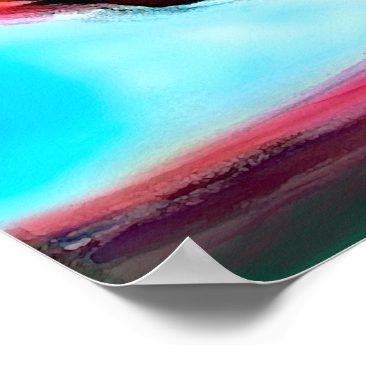 Poster Bronco Rainbow Unicorn (Coin)