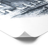 Poster Bronte Parsonage Maison des Brontes (Coin)