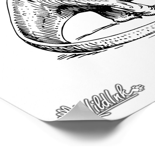 Poster Brontosaurus (Coin)