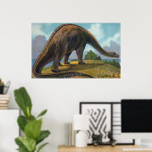 Poster Brontosaurus Dinosaur (Bureau à domicile)