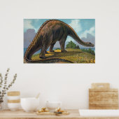 Poster Brontosaurus Dinosaur (Cuisine)