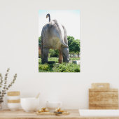 Poster Brontosaurus dinosaure (Cuisine)