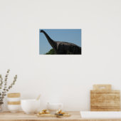 Poster Brontosaurus dinosaure (Cuisine)