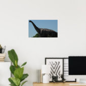 Poster Brontosaurus dinosaure (Bureau à domicile)