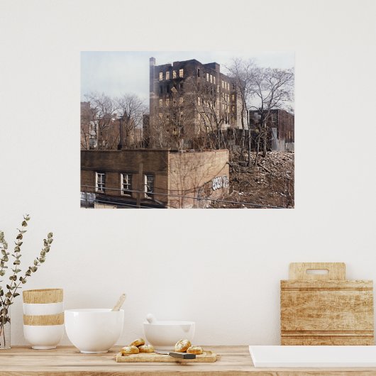 Poster BRONX à NEW YORK (Cuisine)