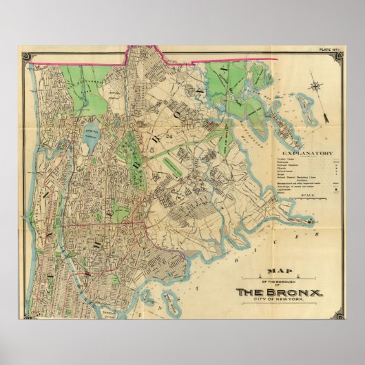 Poster Bronx, New York (Devant)