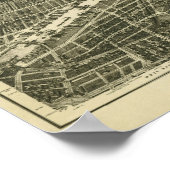 Poster Bronx NY, 1897 : Ancien imprimé (Coin)