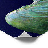 Poster Bronze Bouddha photo peinture (Coin)