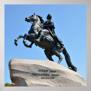 Poster Bronze Horseman