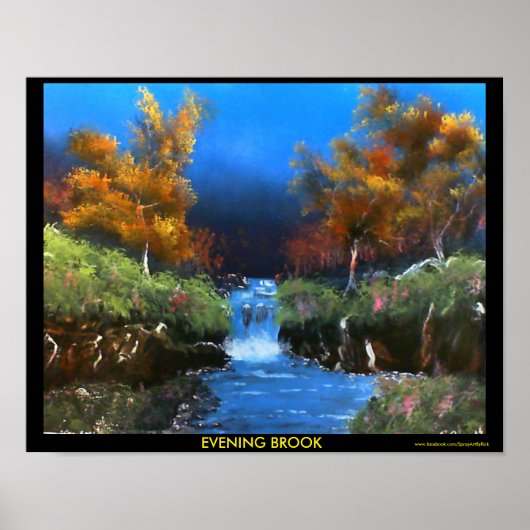 Poster Brook du soir (Devant)