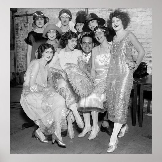 Poster Brook Johns avec Oncle Sam's Follies : 1924 (Devant)