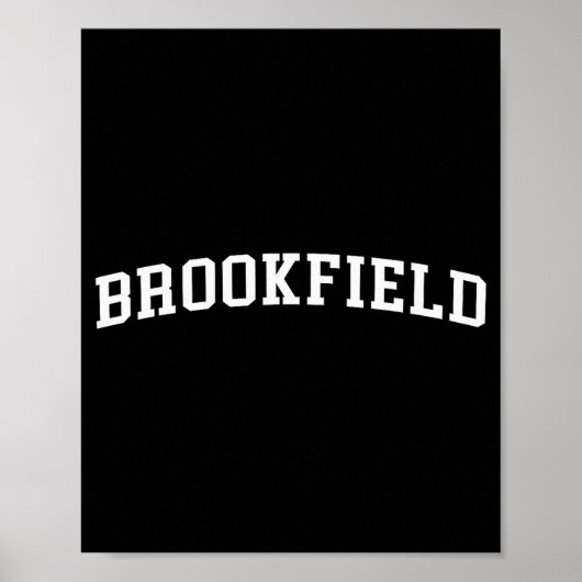 Poster Brookfield (Devant)