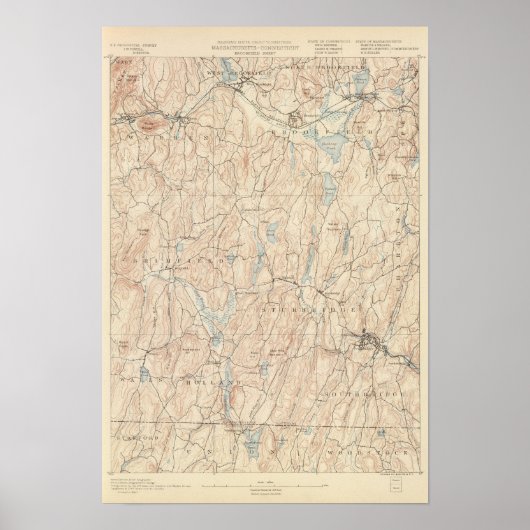 Poster Brookfield, Massachusetts (Devant)