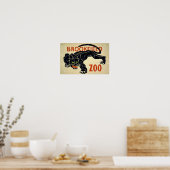 Poster Brookfield Zoo-Panther en détresse (Cuisine)
