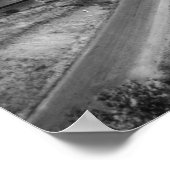 Poster Brookings, Oregon Town View et Ocean Photo (Coin)