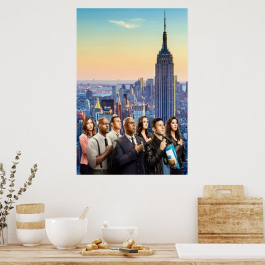 Poster Brooklyn 99 Cast (Cuisine)