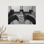 Poster Brooklyn Bridge 2009-06-01-170-A (Cuisine)