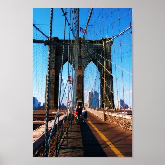 Poster Brooklyn Bridge 3 (Devant)