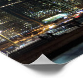 Poster Brooklyn Bridge et Manhattan Skyline (Coin)