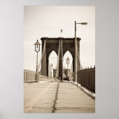 Poster Brooklyn Bridge imprimer (Devant)