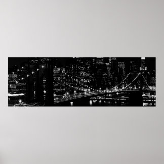 Poster Brooklyn Bridge New York