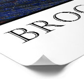 Poster Brooklyn Bridge, New York (Coin)