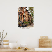 Poster Brooklyn Heights Brooklyn (Cuisine)