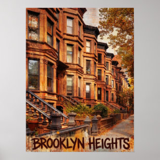 Poster Brooklyn Heights Brooklyn
