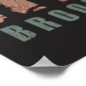 Poster Brooklyn, New York | Plan de ville (Coin)