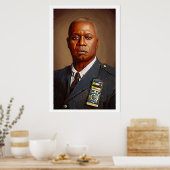 Poster Brooklyn Nine Raymond Holt Portrait Imprimer F (Cuisine)