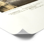 Poster Brooklyn, NY Carte panoramique - 1879 (Coin)