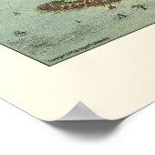 Poster Brooklyn, NY Carte panoramique - 1908 (Coin)