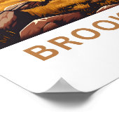 Poster Brooks Alaska Travel Print (Coin)