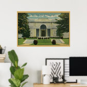 Poster Brooks Memorial Art Gallery Memphis TN (Bureau à domicile)