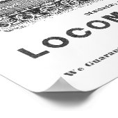 Poster Brooks Steam Locomotive Works 1890 Poster-2 (Coin)