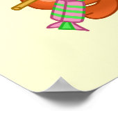 Poster Brossage Kukie et dent (Coin)