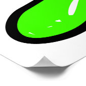 Poster Brosse à dents (Coin)