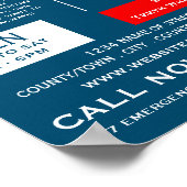 Poster Brosse à dents et dentifrice, dentisterie, advert  (Coin)