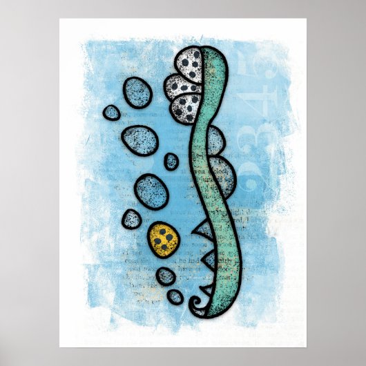 Poster Brosse À Dents Votre Dentiste Vous A Donné Mur D'A (Devant)