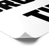 Poster Brosse-toi sur la Bible (Coin)