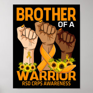 Poster Brother D'Un Guerrier Rsd Crps Sensibilisation Sun