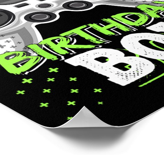 Poster Brother Of The Birthday Boy Matching Video Game Bi (Coin)