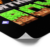 Poster Brother Of The Birthday Boy Pixel Gaming Video Gam (Coin)