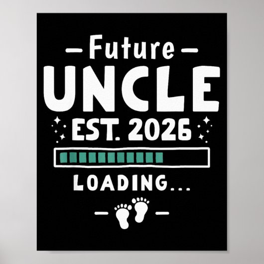 Poster Brother To Uncle Pregnancy Announcement - Future U (Devant)