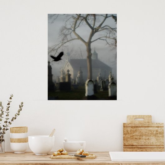 Poster Brouillard à Dusk (Cuisine)