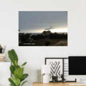 Poster Brouillard côtier et fumée (Bureau à domicile)