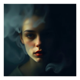 Poster « Brouillard de Melinoë » – Un portrait spectral