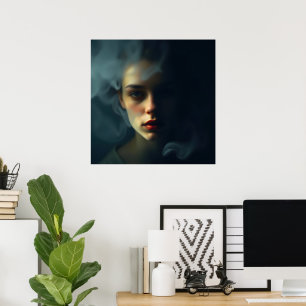 Poster « Brouillard de Mélinœ » – Un portrait spectral