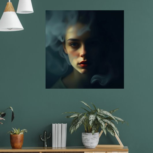 Poster « Brouillard de Melinoë » – Un portrait spectral (Salon 1)