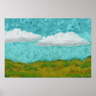 Poster Brouillard d'été